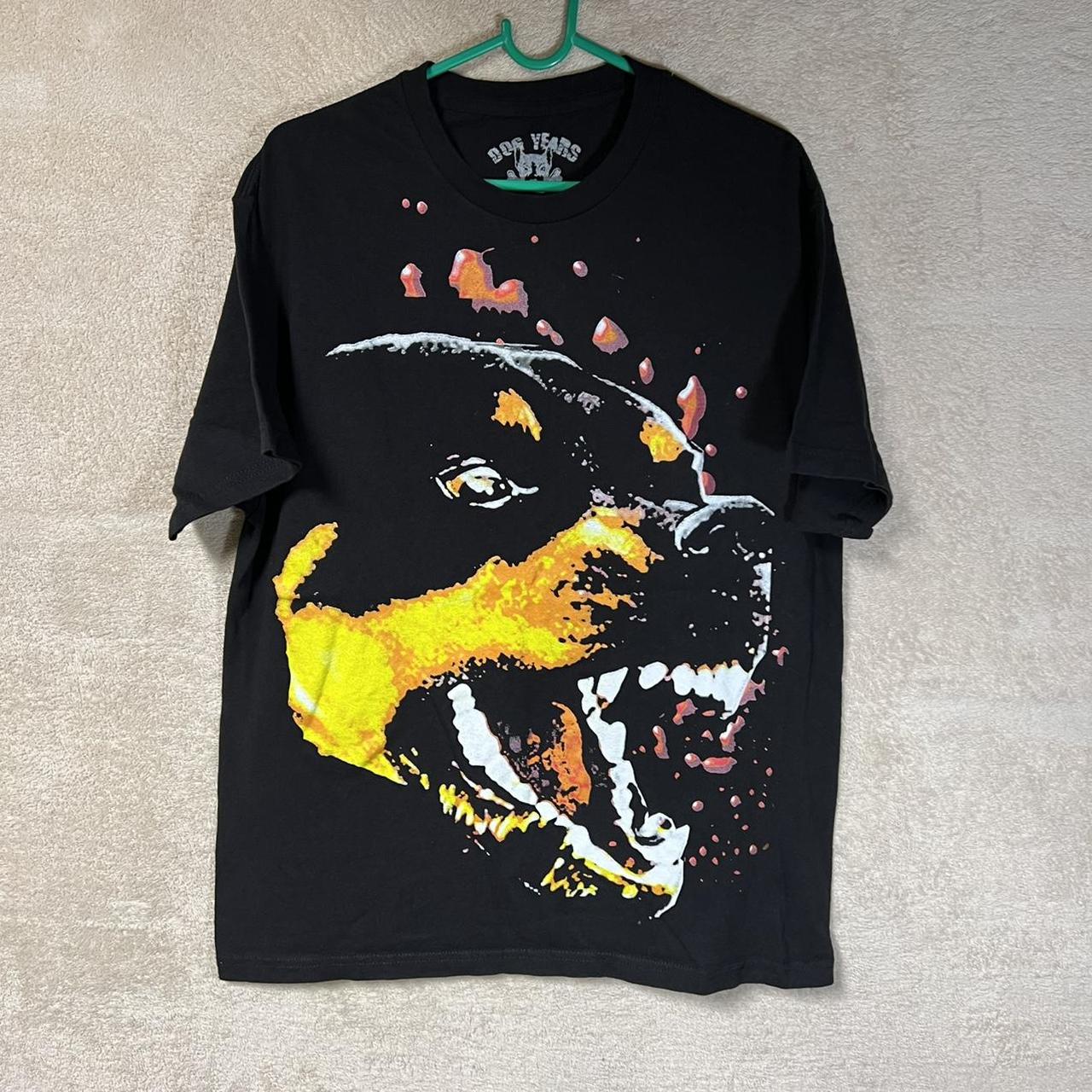 Dog Years Big Dog Face T Shirt Mens L... - Depop