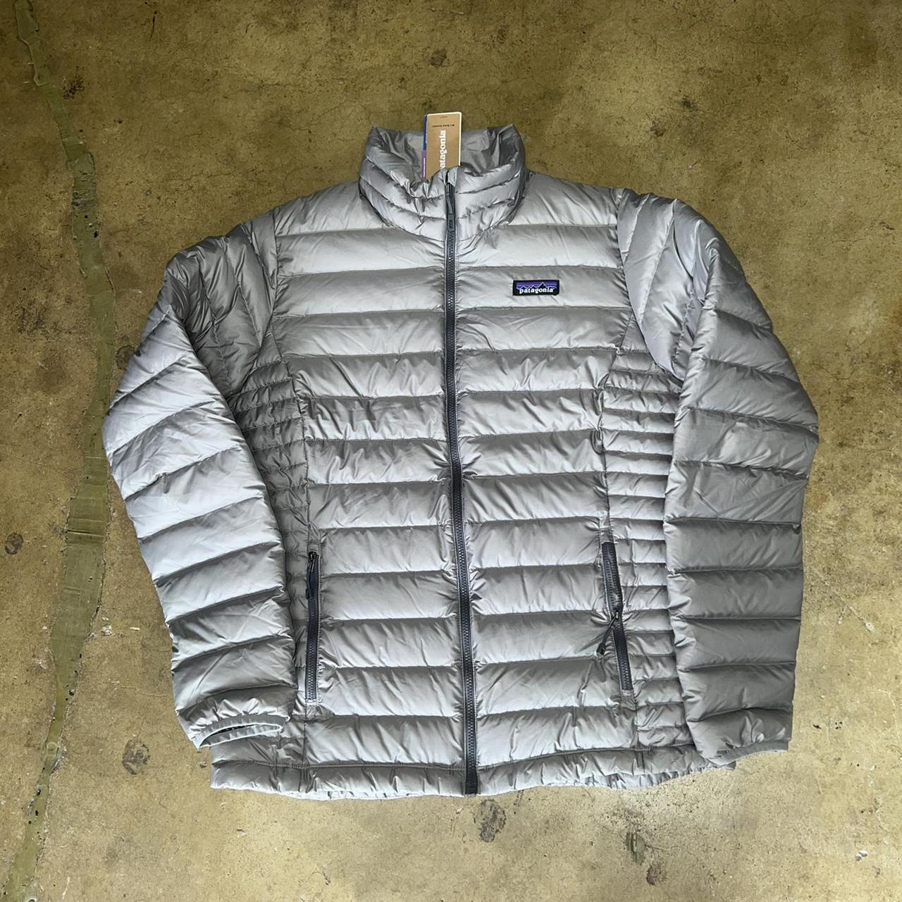 Silver sale patagonia jacket