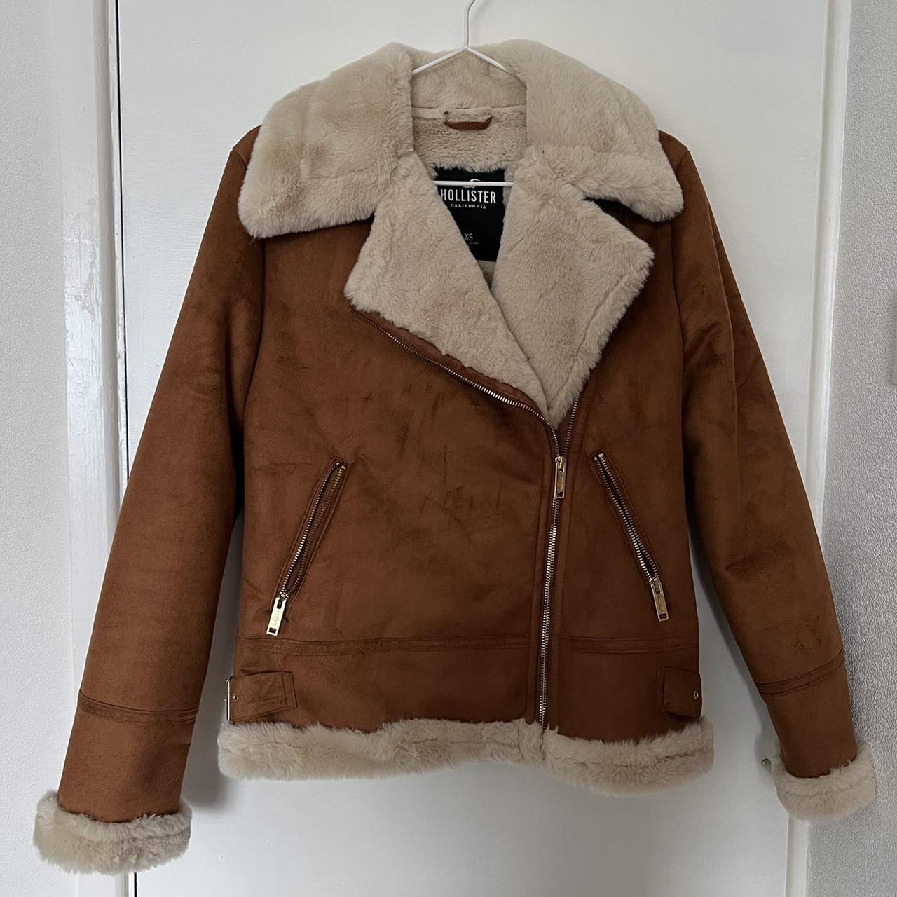 Hollister on sale aviator jacket