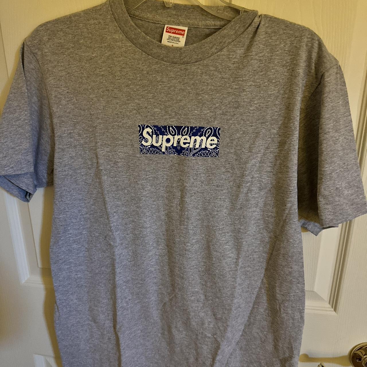 Supreme bandana-box-logo-tee - Depop