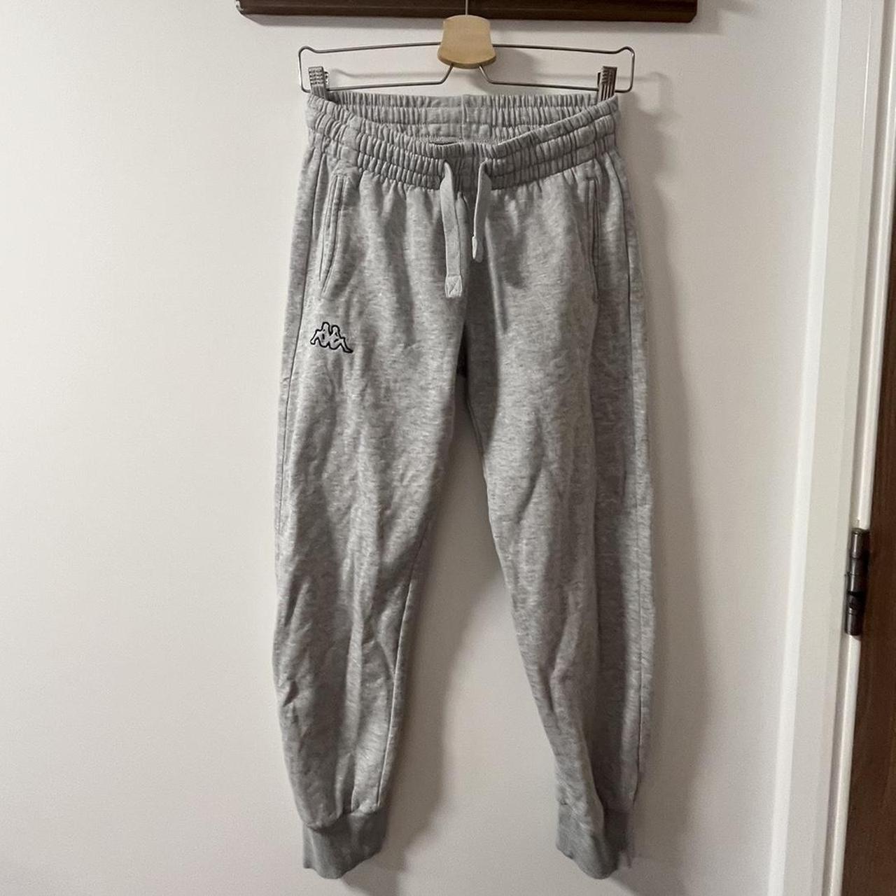 Kappa grey online joggers