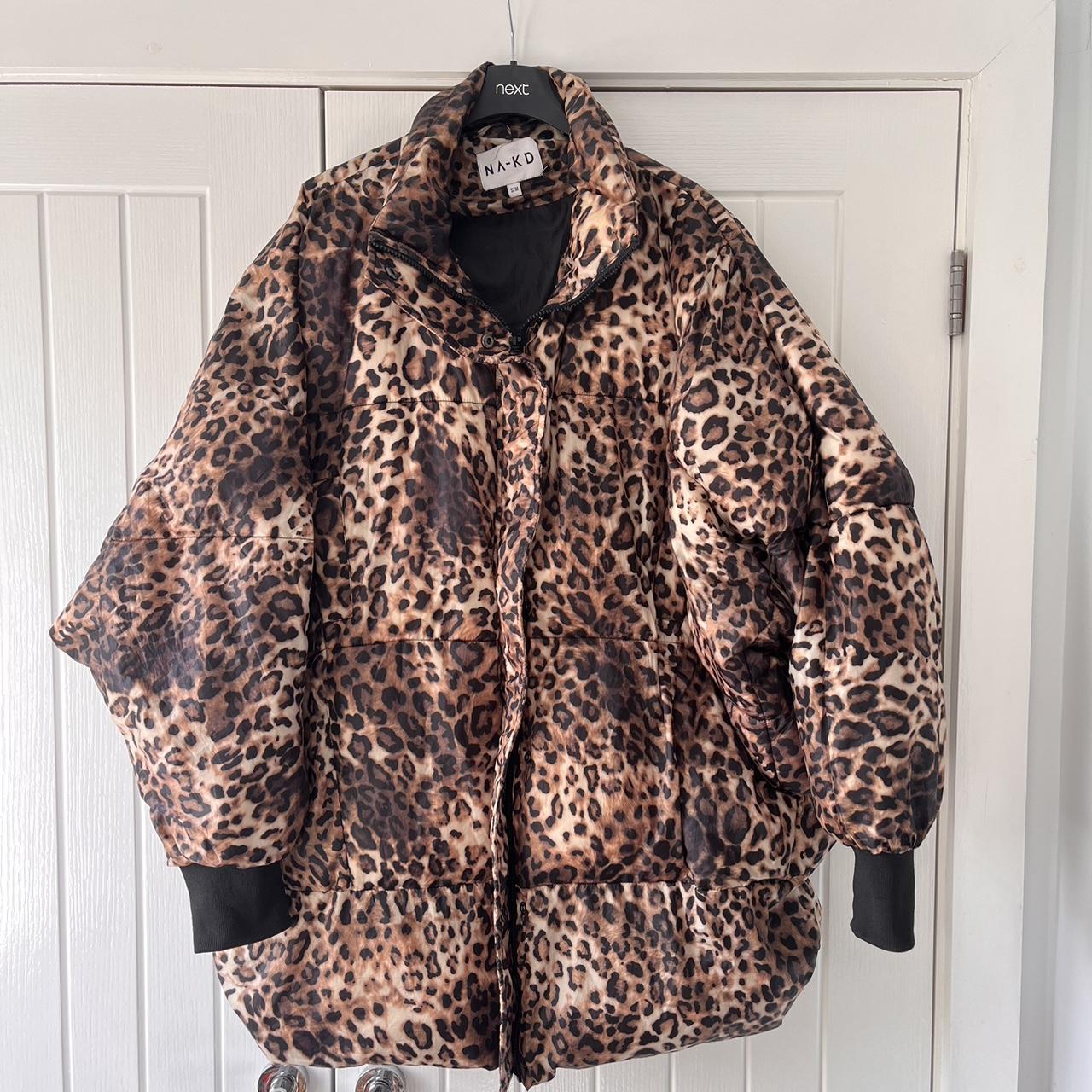 Nakd clearance leopard coat