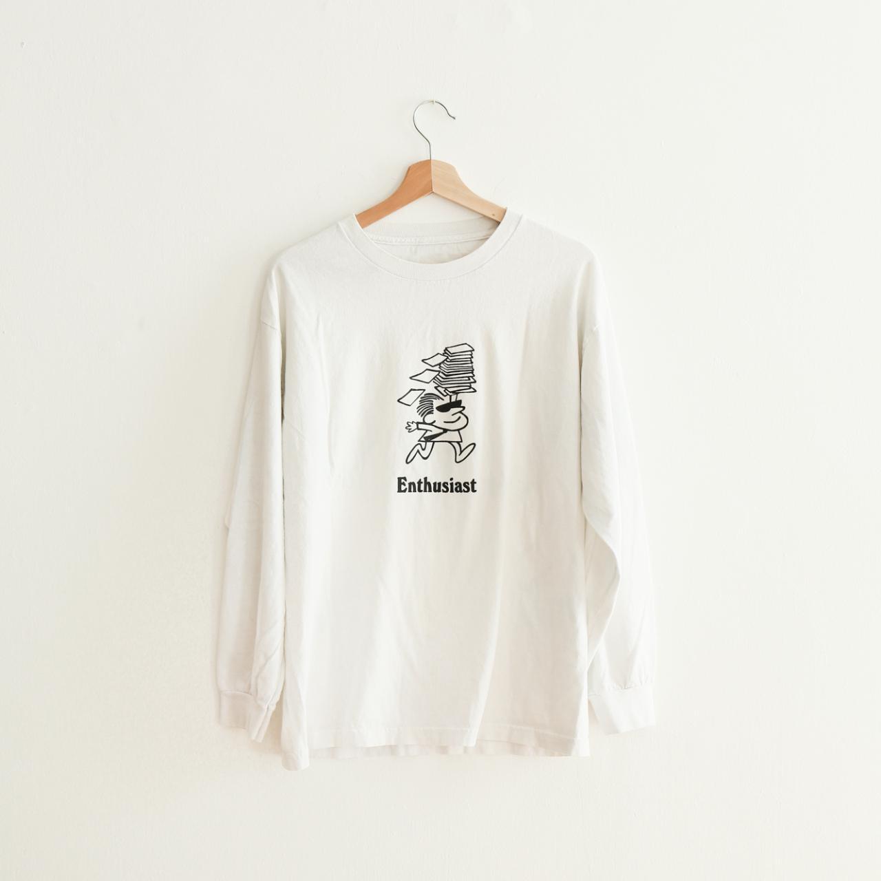 JJJJound Enthusiast Long Sleeve T-Shirt. Worn but in... - Depop