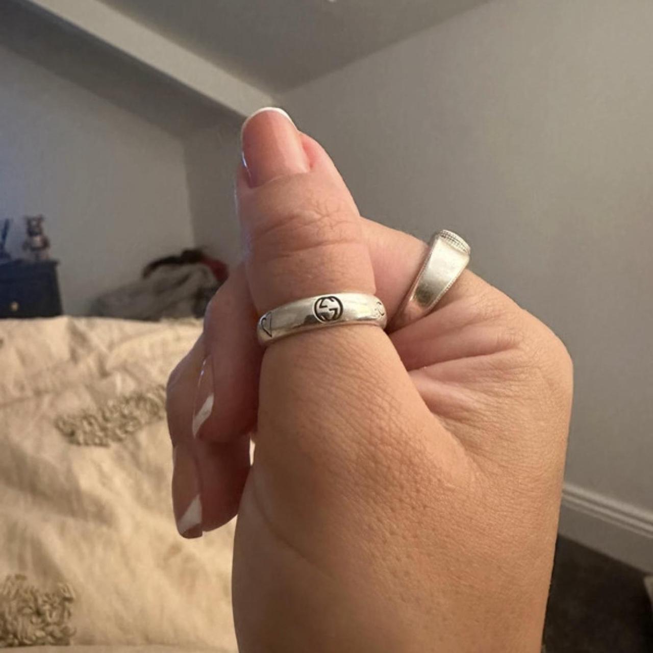 Band Ring Gucci Ring Blind For Love GUCCI Blind For Love Wide