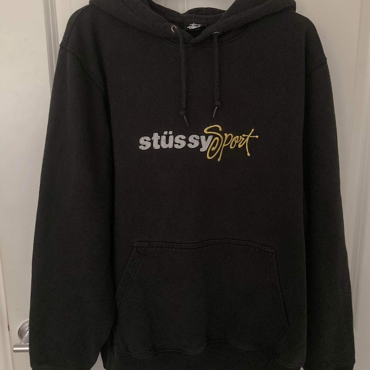 Stussy Sport Hoodie 🍂 embroidered logo... - Depop