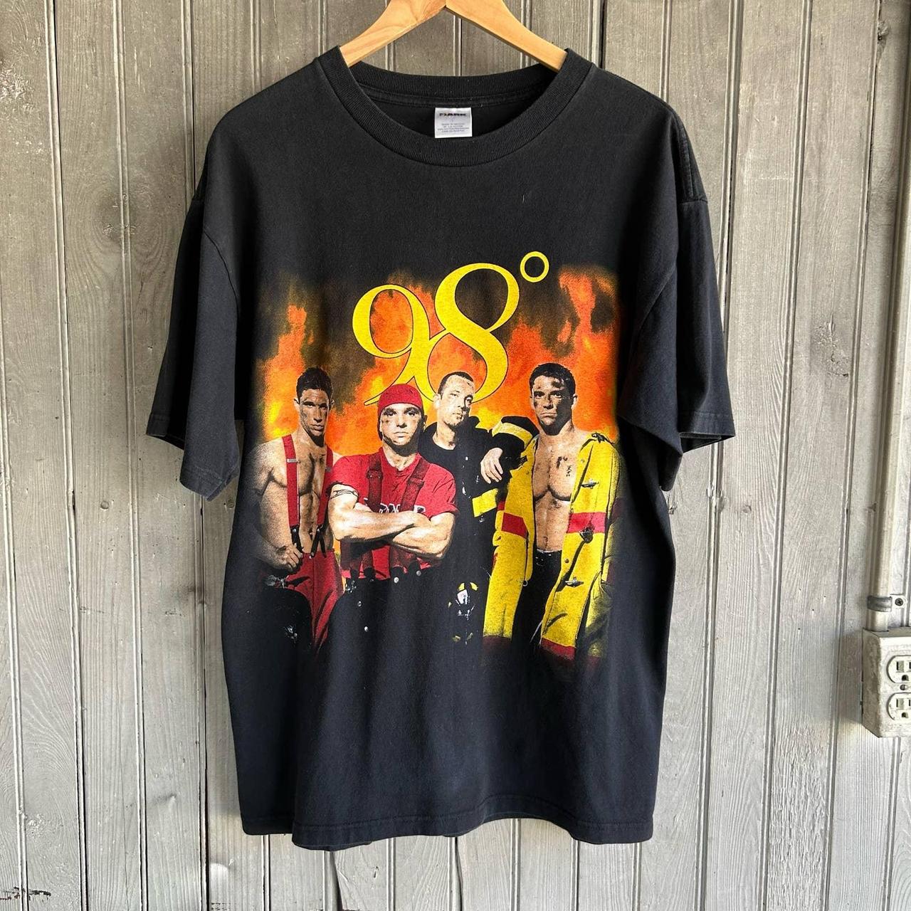 Vintage 98 Degrees Shirt / Heat it Up Tour 1999