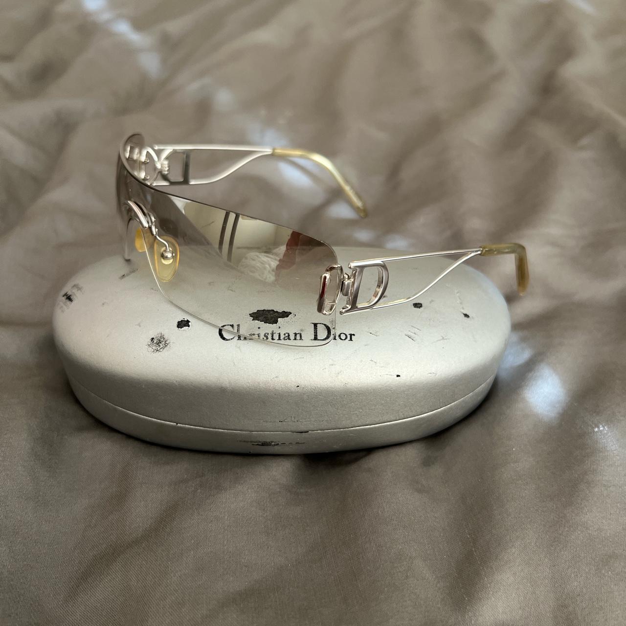 christian dior rimless sunglasses