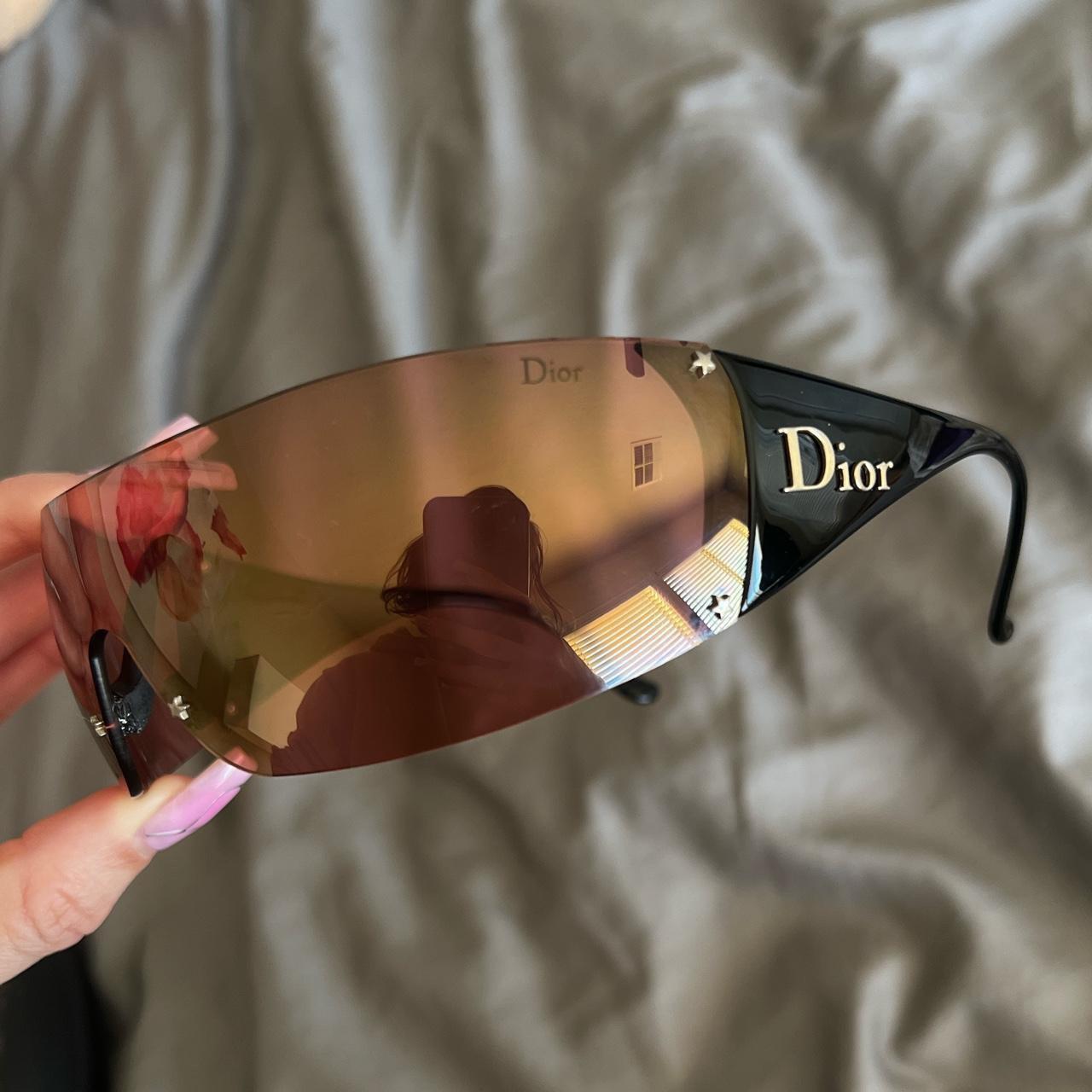 christian dior red sunglasses
