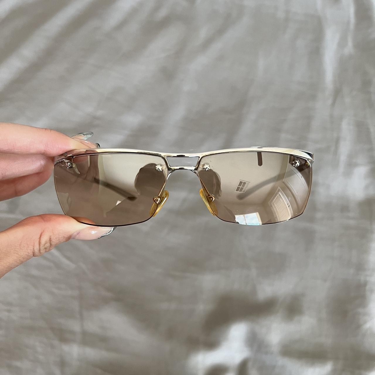 christian dior rimless sunglasses