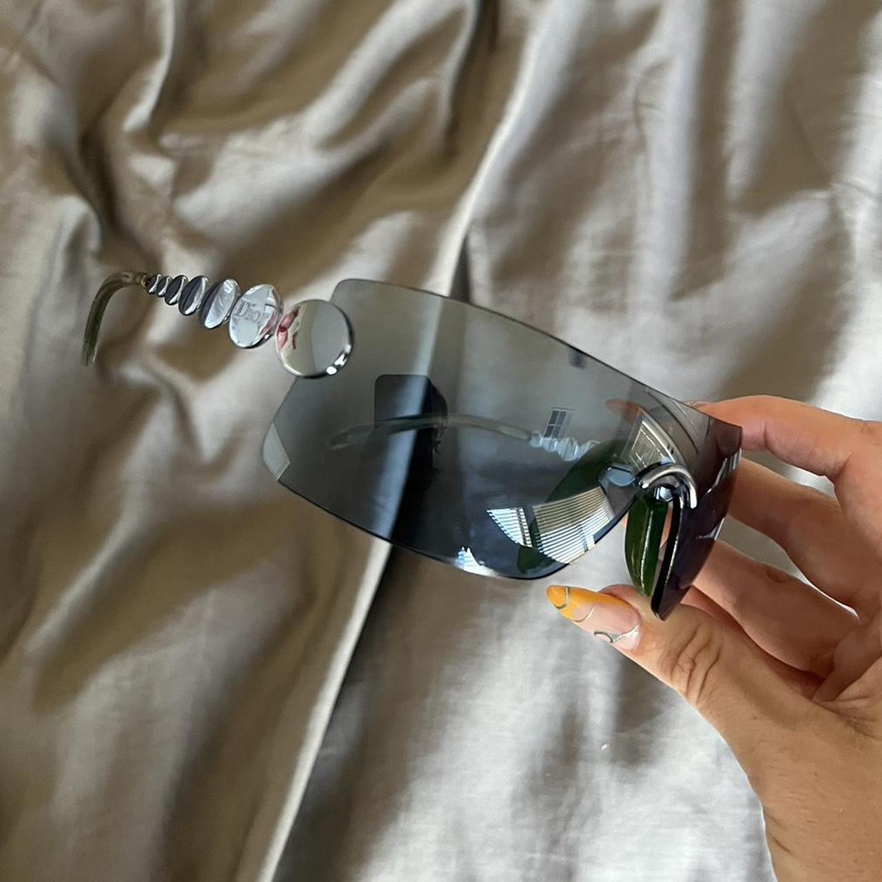 christian dior blue sunglasses