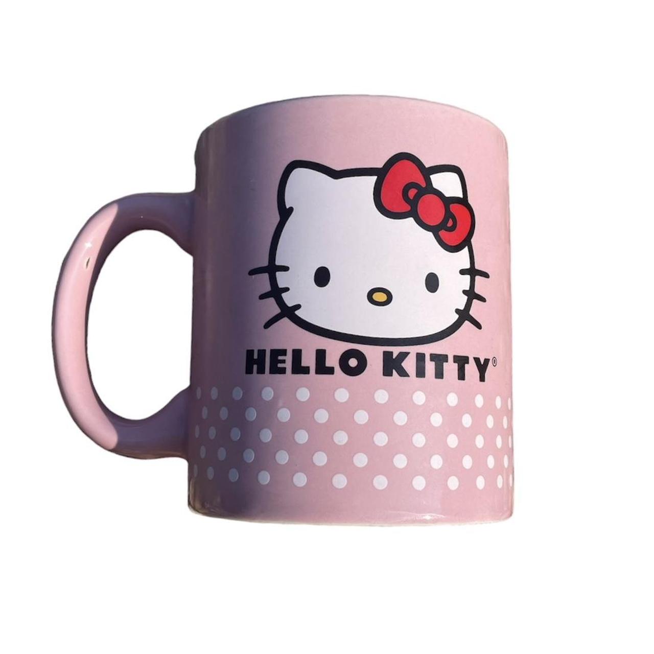 hello kitty mug 2011 hello kitty pastel pink... - Depop