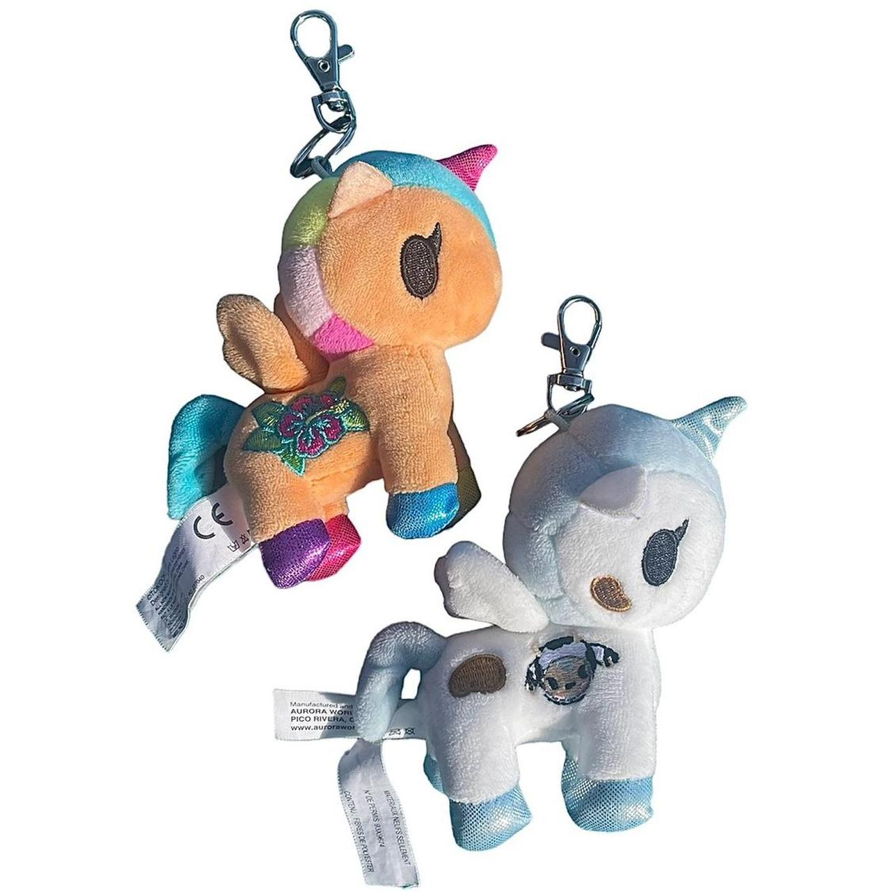 ✬ tokidoki keychains ✬, set of 2 tokidoki unicorno