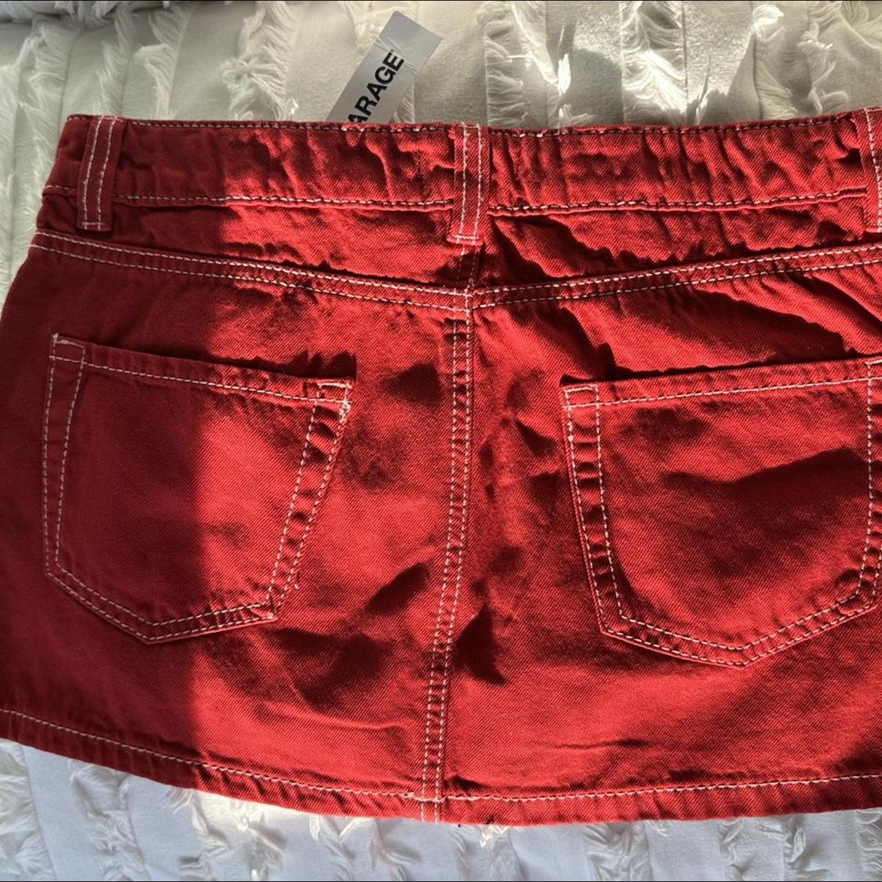 Garage Women's Red Skirt (4)
