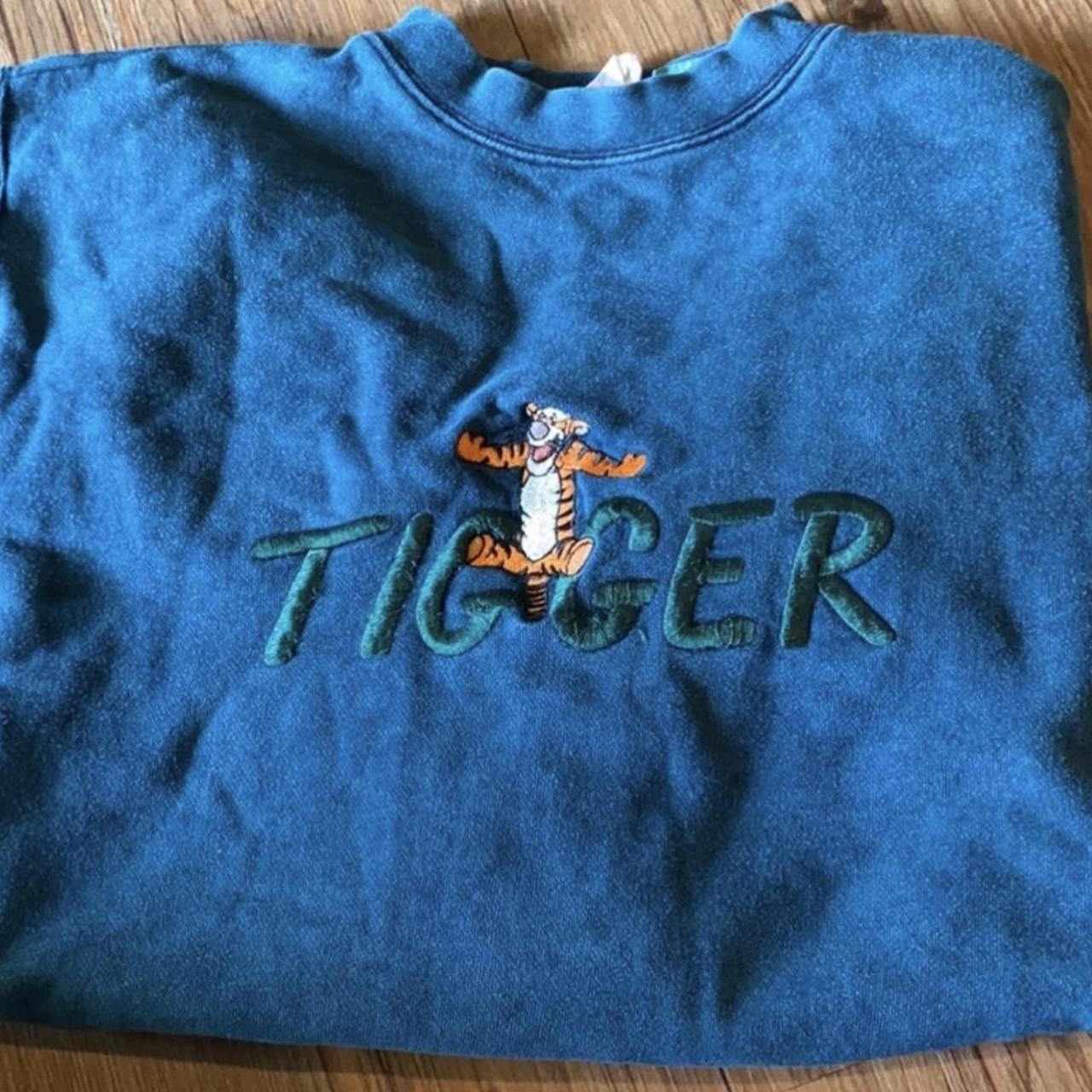 Disney Green Sweatshirt Depop