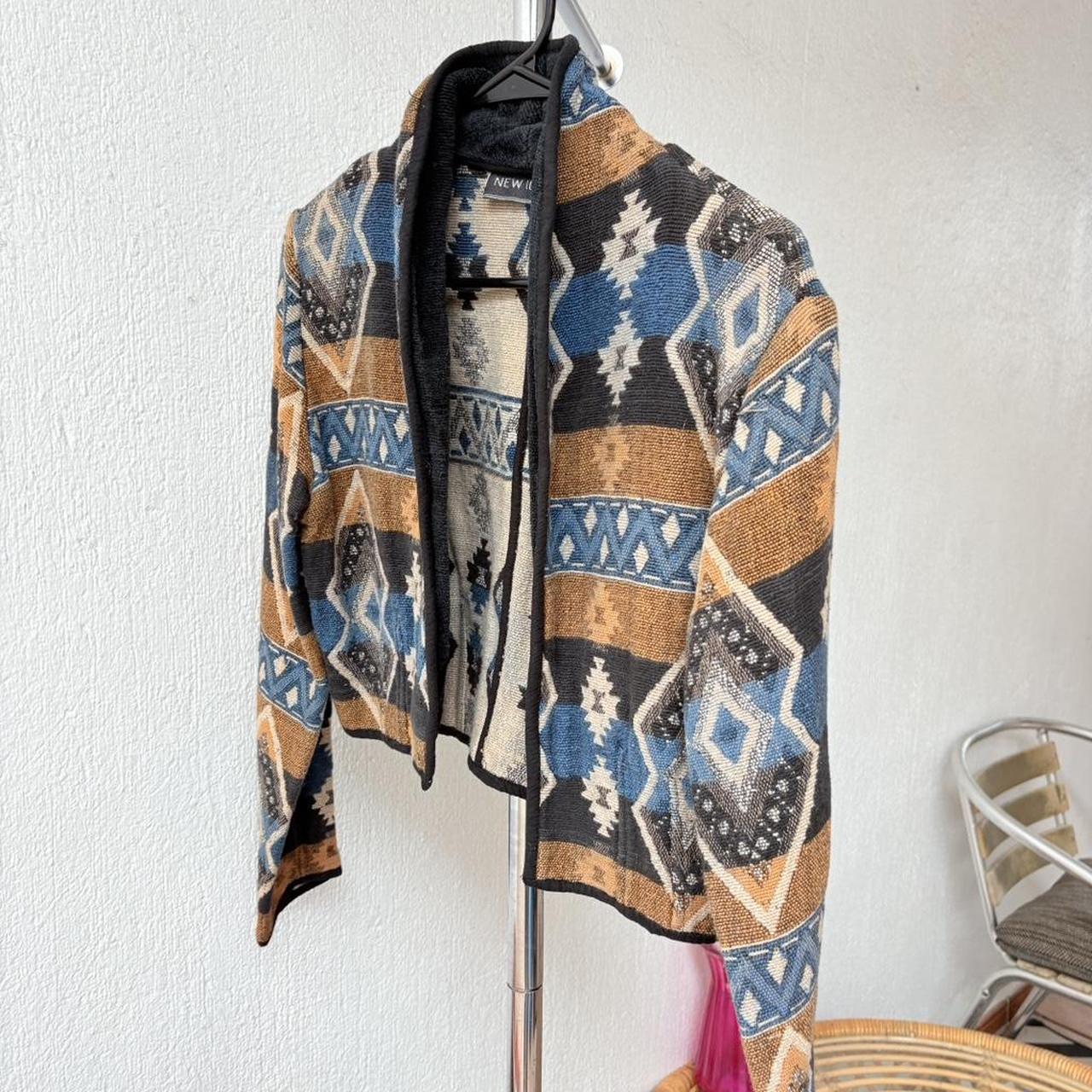 Cherokee Women's Jacket - Multi/Brown - S – Vinta… - image 2