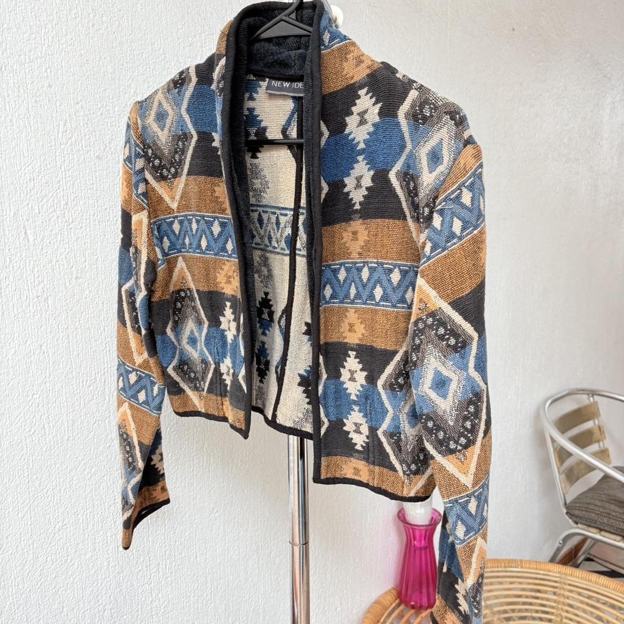 Cherokee Women's Jacket - Multi/Brown - S – Vinta… - image 3