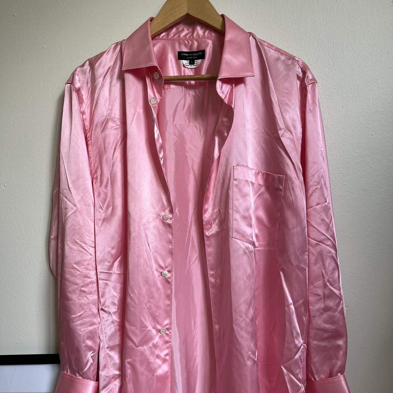 comme des garcons nike pink