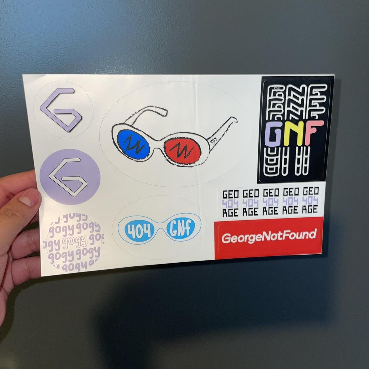 Gogy Georgenotfound Hoodies George Not Found Gray Hoodie Worn