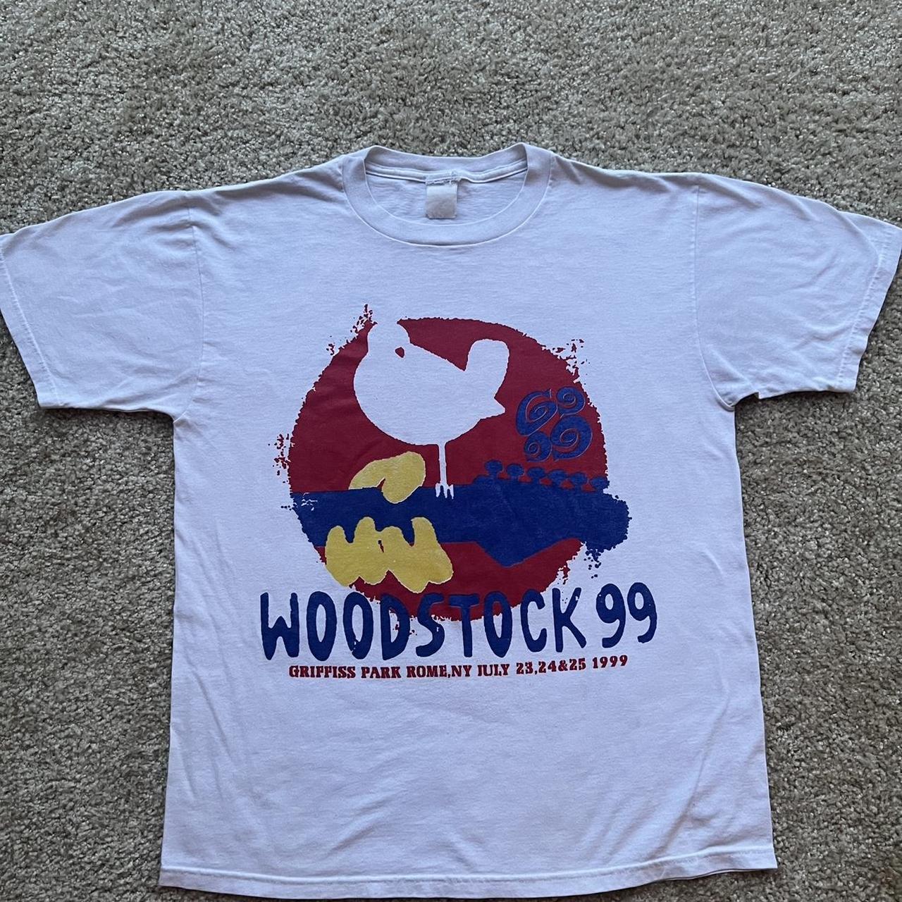 Original 1999 Woodstock Concert orders T-shirt