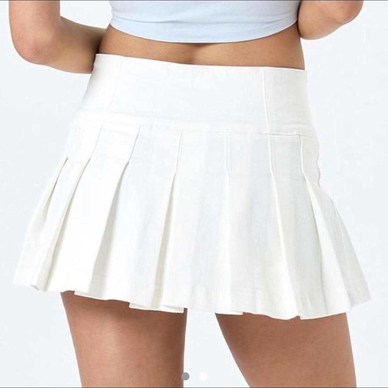 Glassons Women's White Skirt | Depop