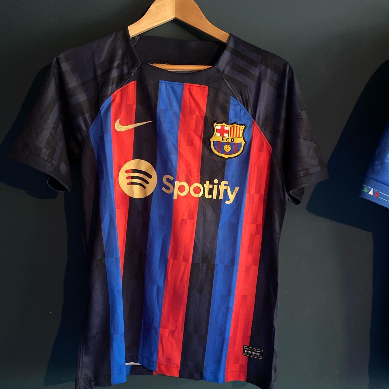 Brand New Barcelona 22-23 home shirt Never Worn - Depop