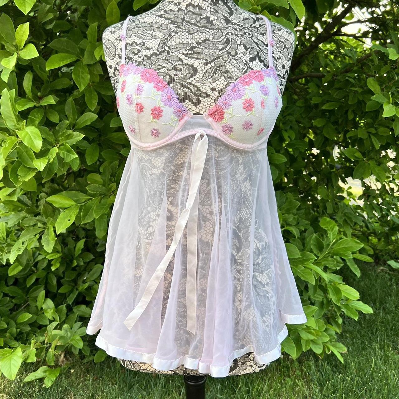 Victoria's secret Corset Top Gorgeous floral pattern - Depop