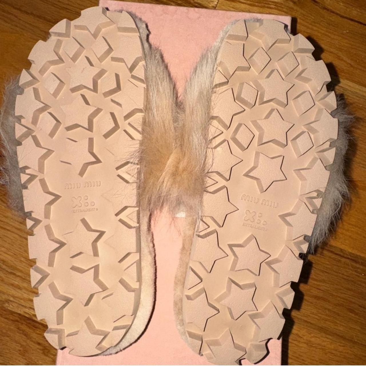 Miu Miu Women's Slides - Tan/Cream - US 6 – Miu M… - image 5