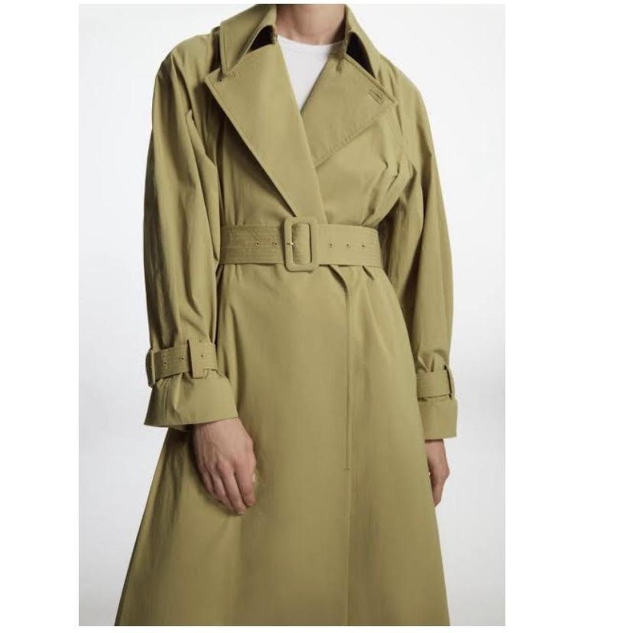 Beautiful tailored cos trench coat brand new size... - Depop