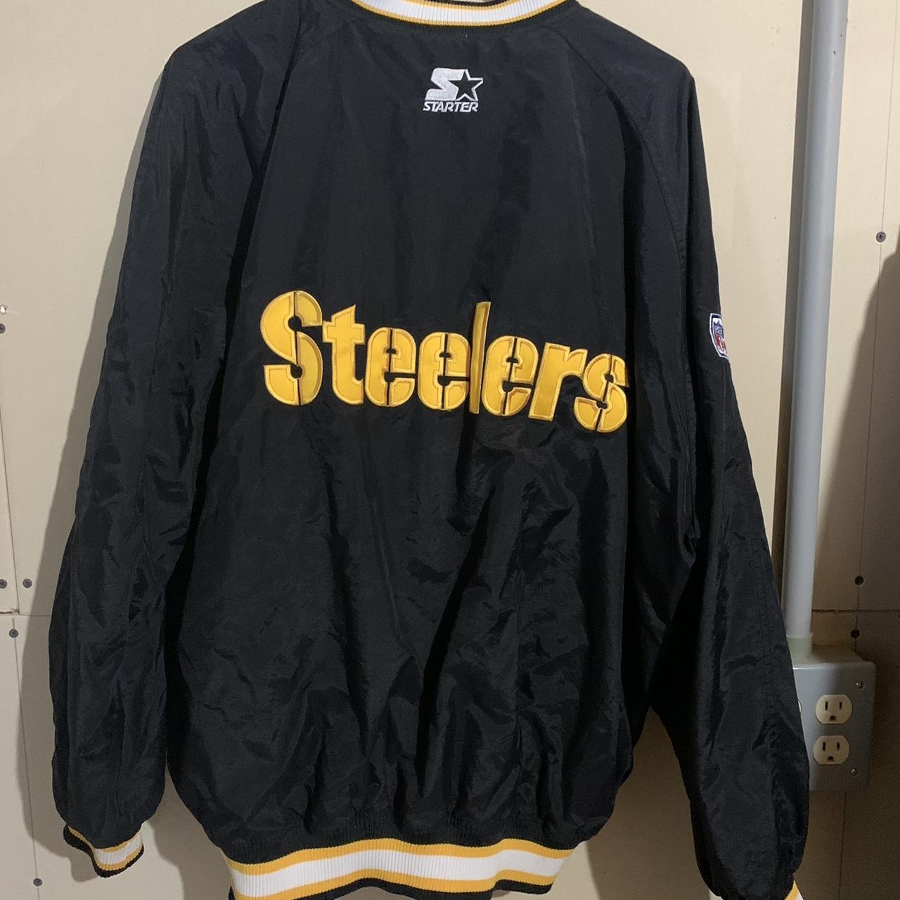 Steelers Vintage 90s Starter NFL Pro Line Mens XL - Depop