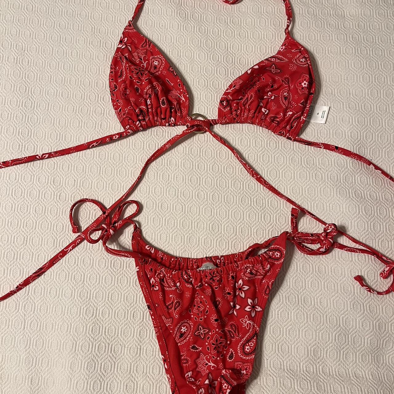 Brand new, never worn, Target red bikini. Trendy - Depop