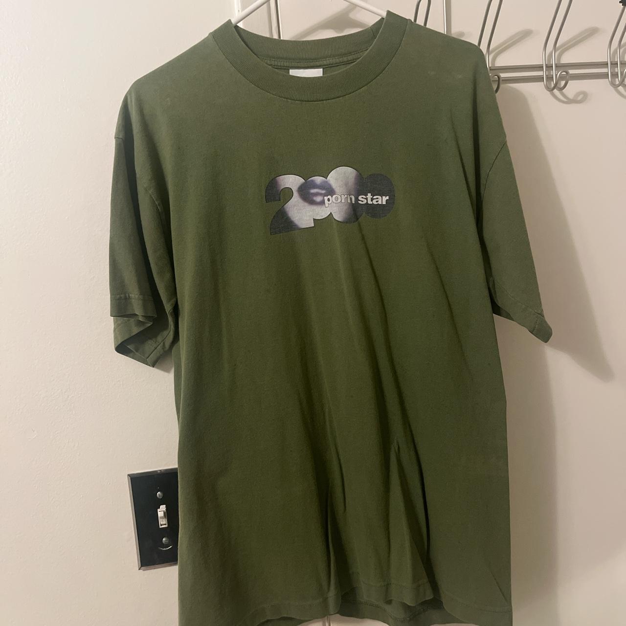 2000s Pornstar Tee Size L Condition: 8/10 Has a... - Depop