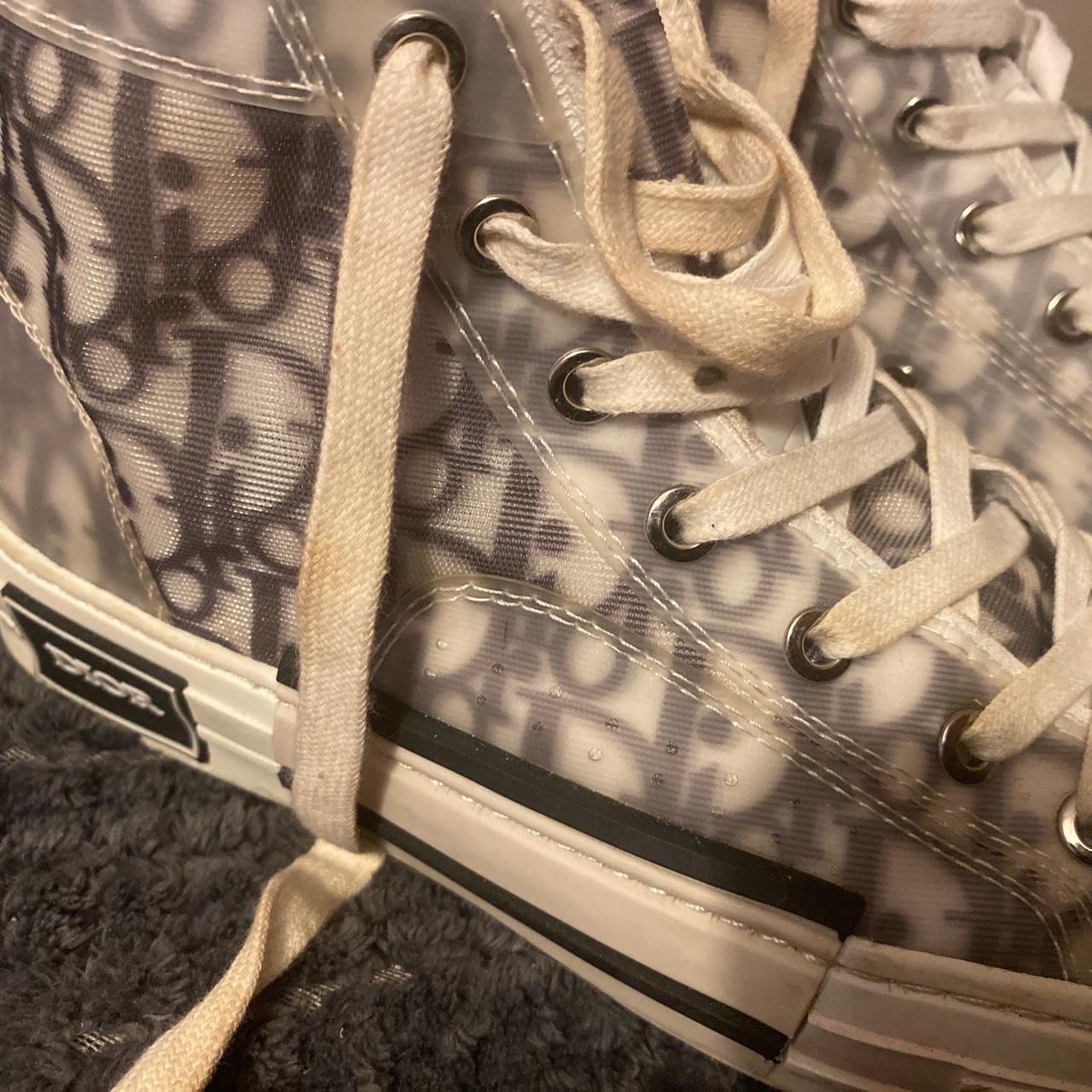 womens high top dior trainers