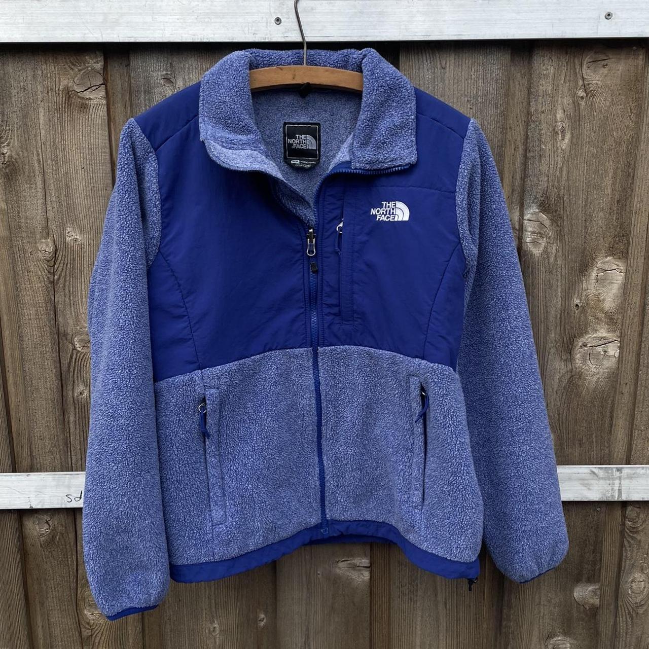 The North Face Women's Purple and Blue Jacket | Depop