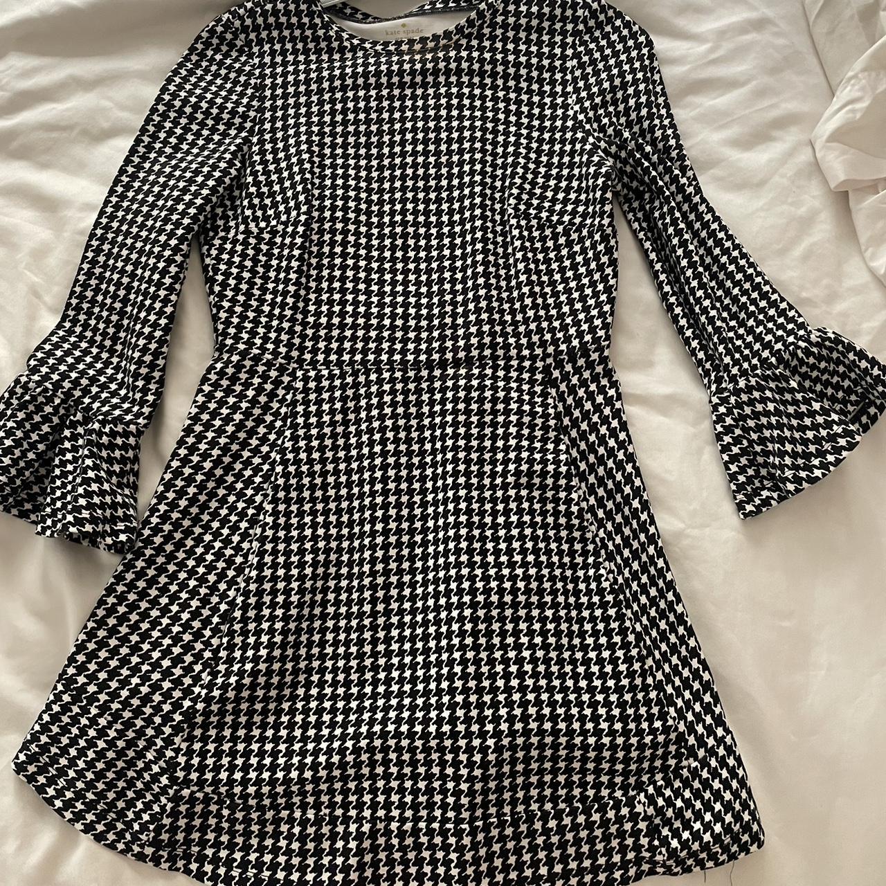 Kate Spade New York Women's Black and White Dress | Depop