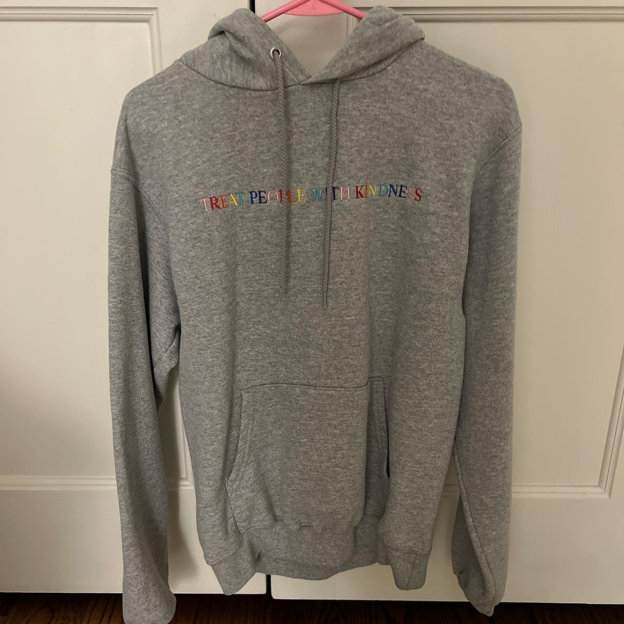 Grey treat people with best sale kindness hoodie