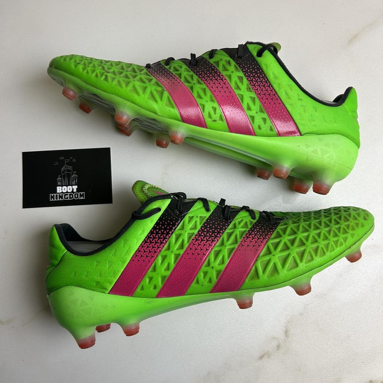 Adidas Ace 16.1 solar Green Elite Football Boots. Depop