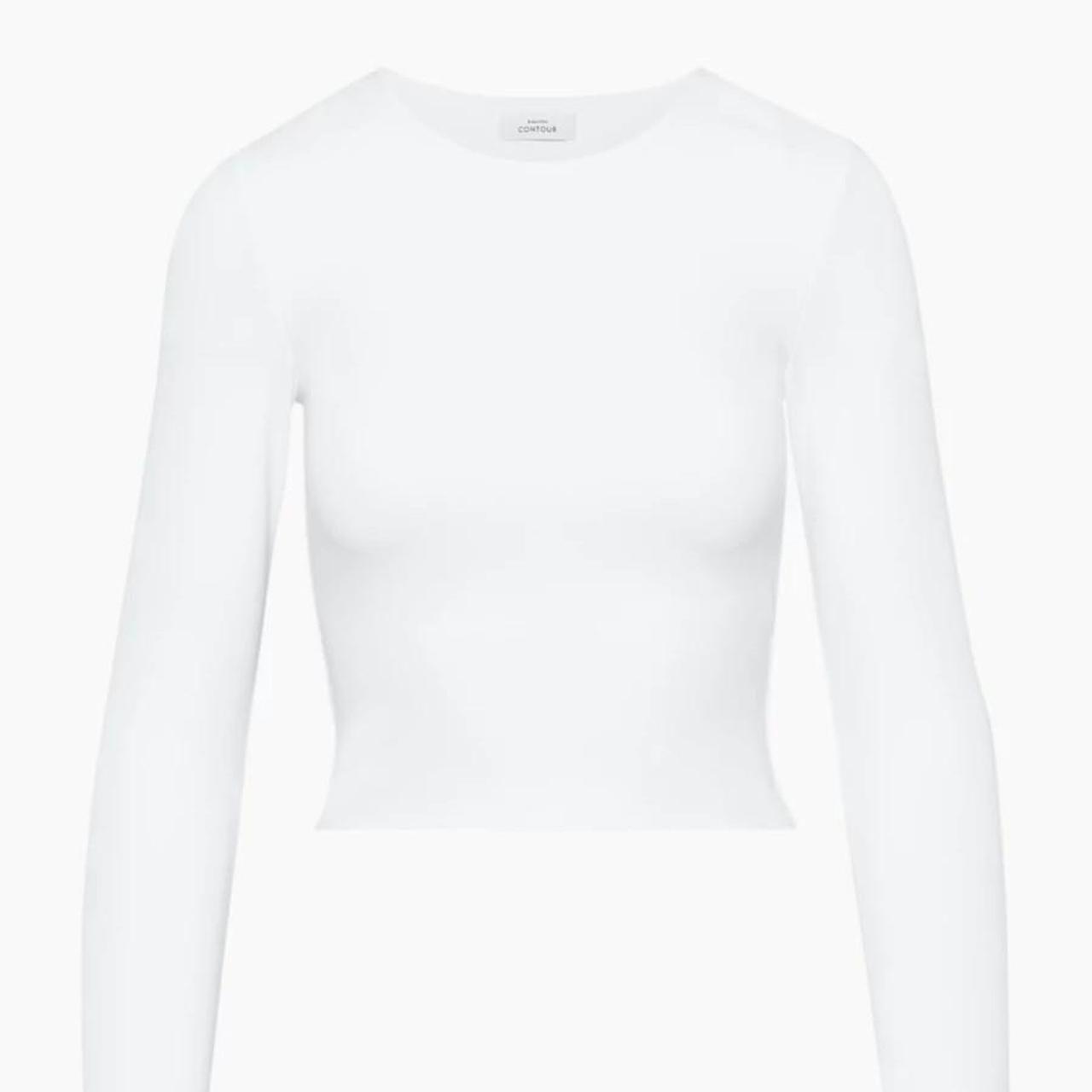 Aritzia Babaton Contour Crew Longsleeve - Depop