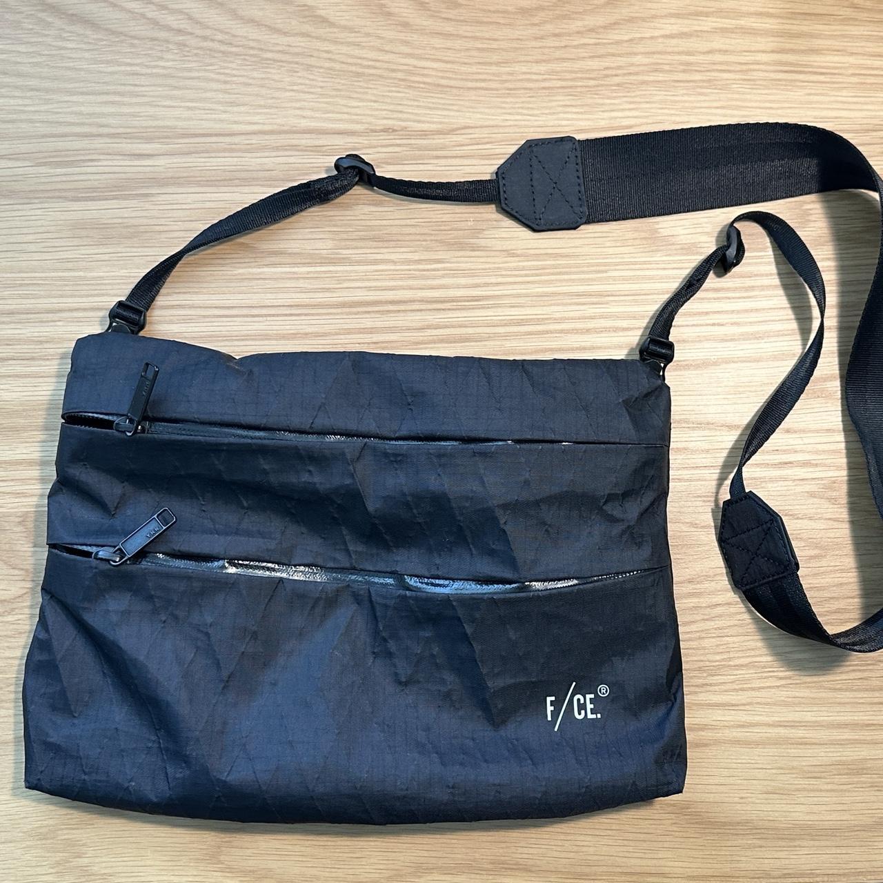 Matin Kim Double Pocket Shoulder Bag in Black Only | Depop