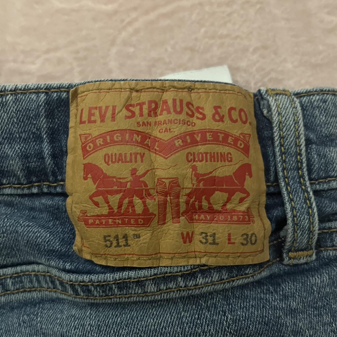 Levi's Men's Blue Jeans | Depop