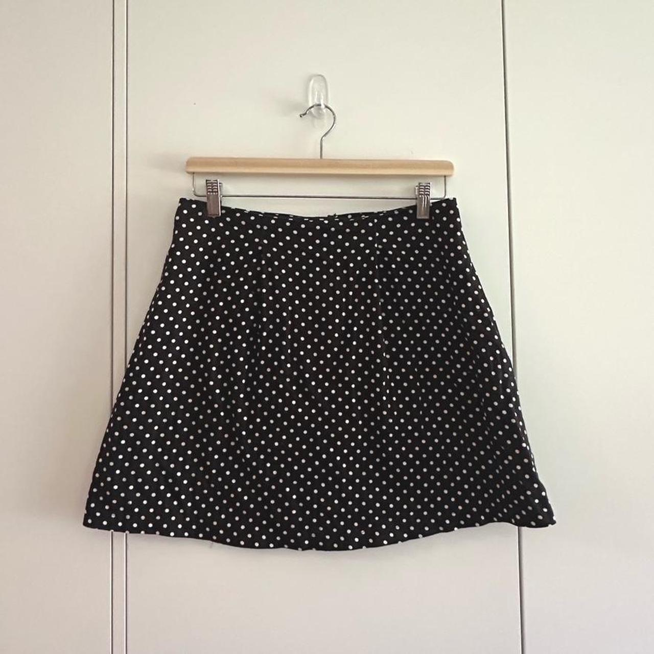 PORTMANS mini polka dot skirt, in great condition. - Depop
