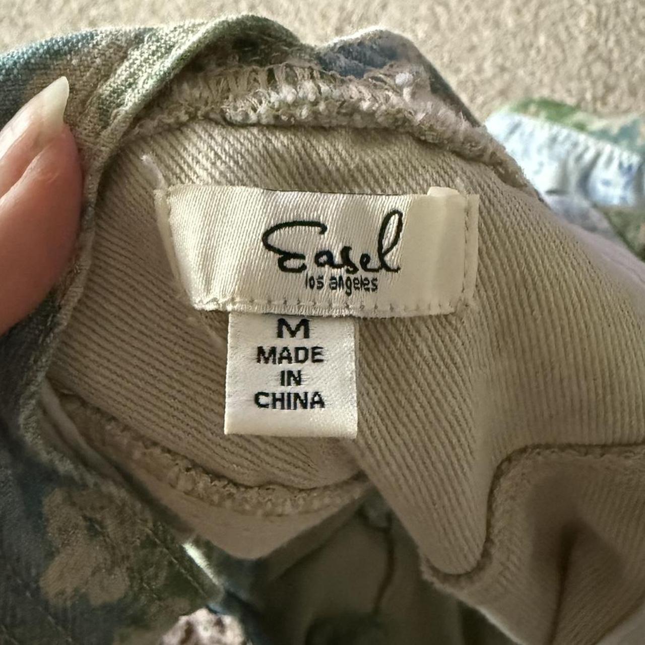 Women's Overalls - Multi/Green - M – Patchwork Fl… - image 5