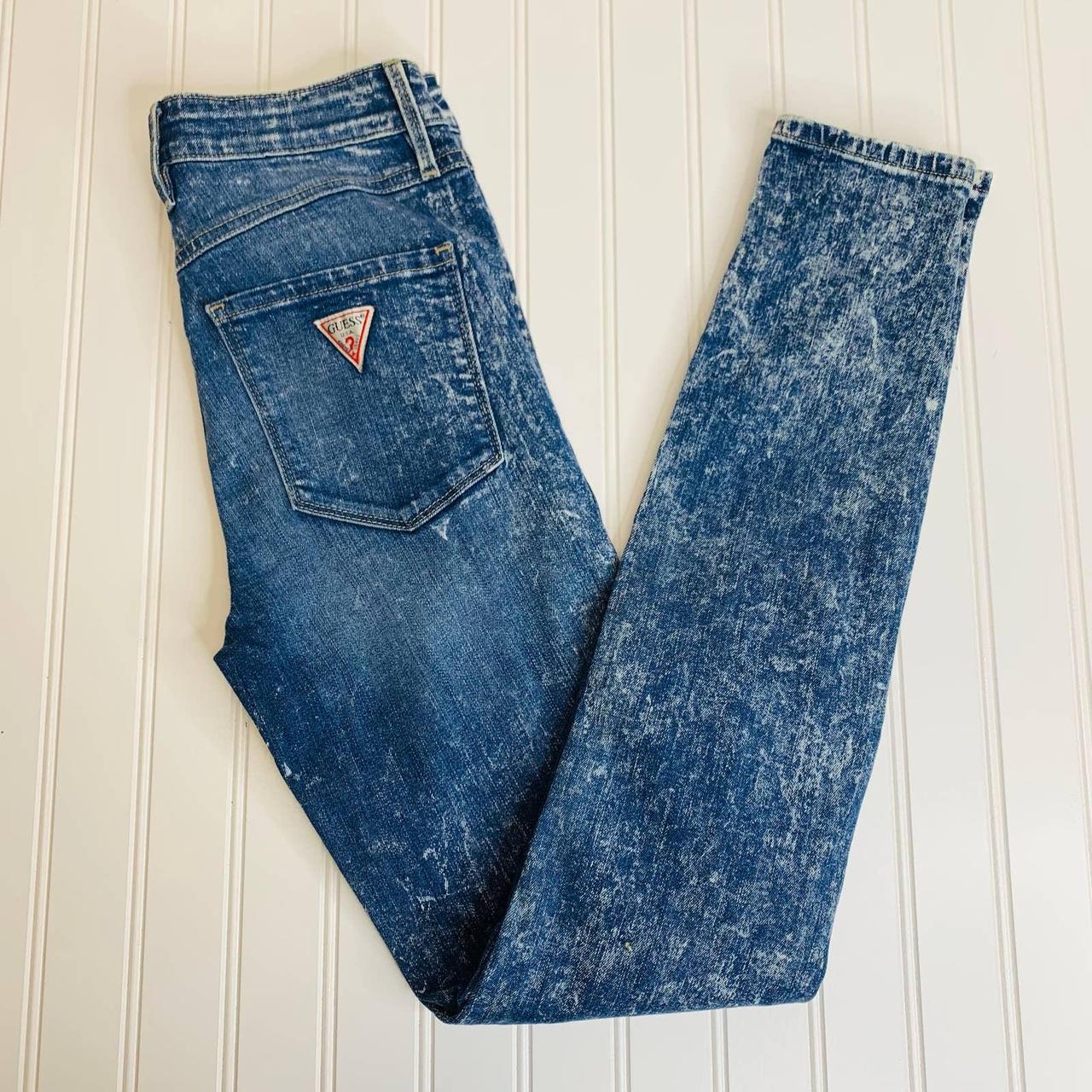 Guess Retro 1981 Acid Wash Skinny Jeans Great Depop 3316