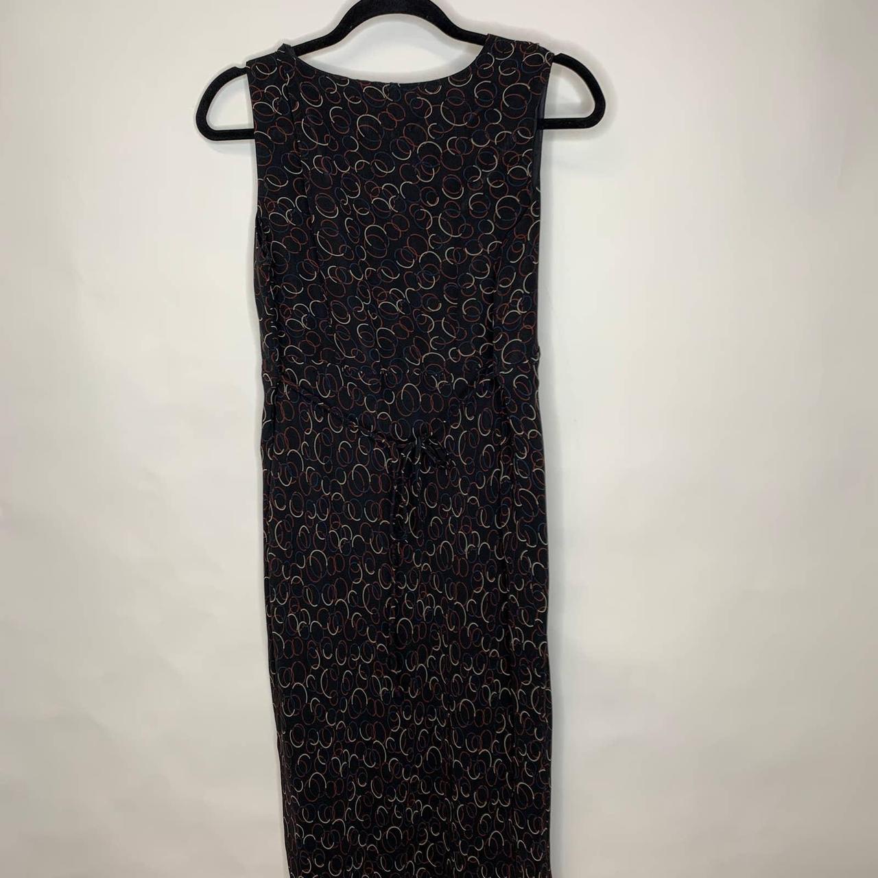 Black Geometric y2K Maxi Dress Chiffon Medium? there... - Depop