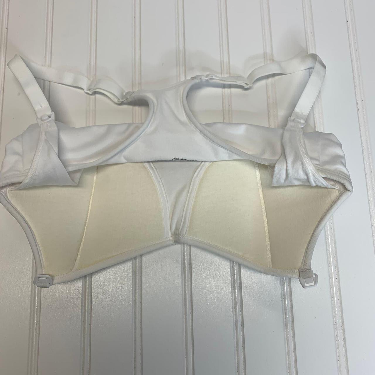 NWOT White Nursing Bra Playtex Foam Lining Sz Small