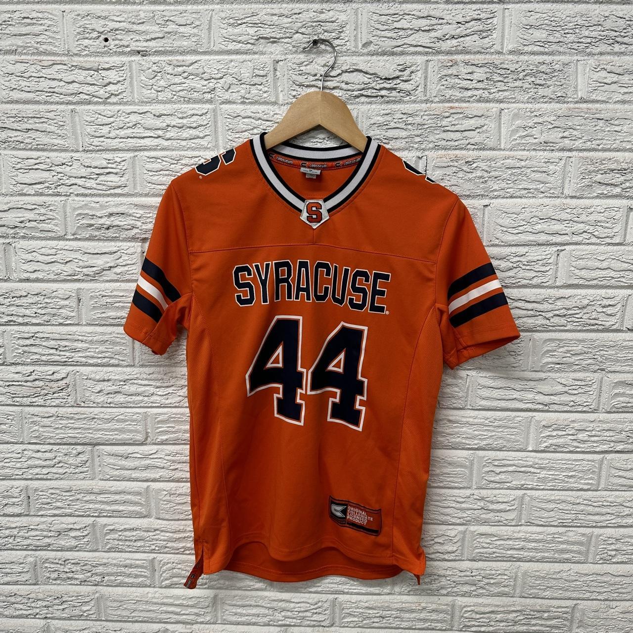 Vintage Syracuse Football Jersey Youth Medium (1214) Depop