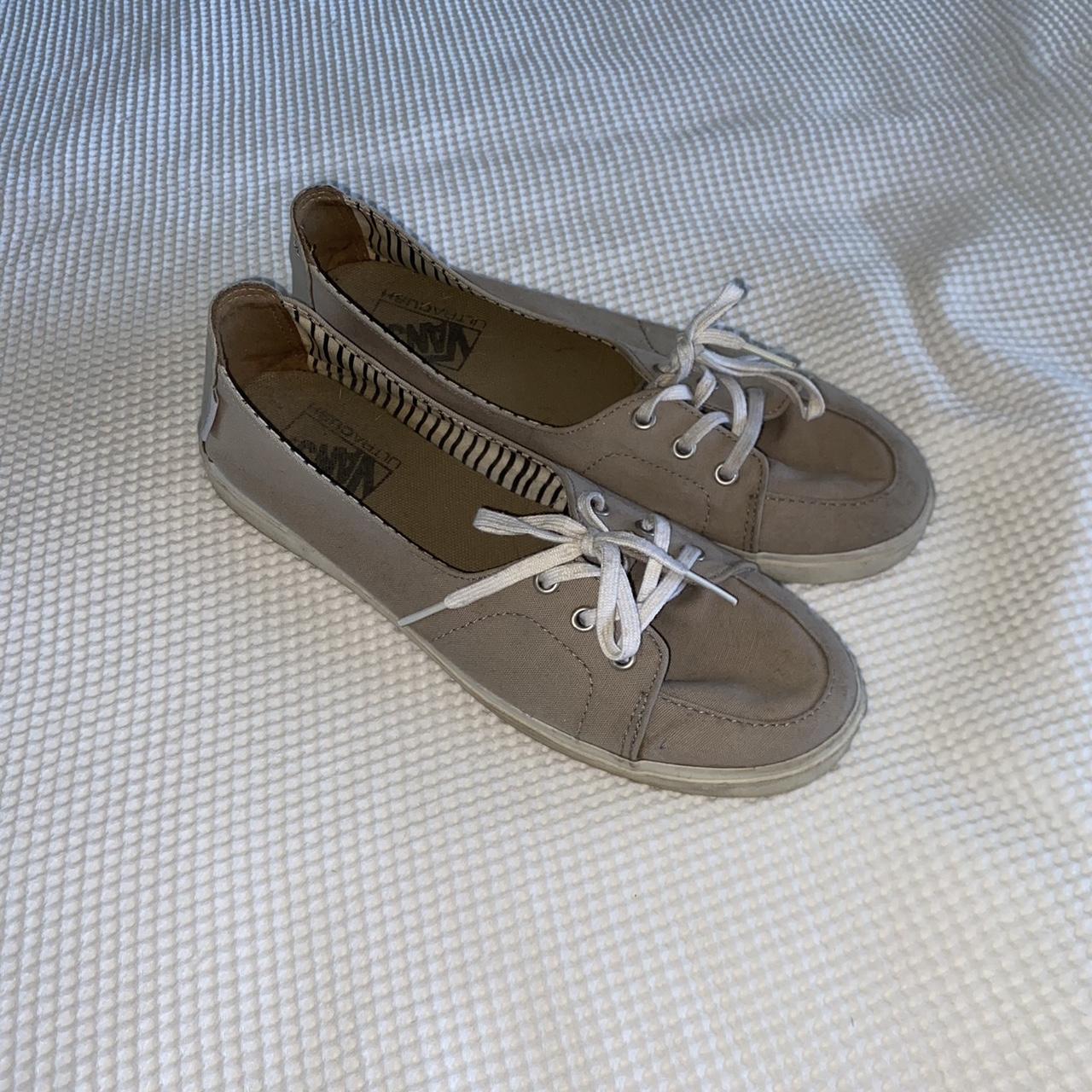 Vans boat clearance shoes tan