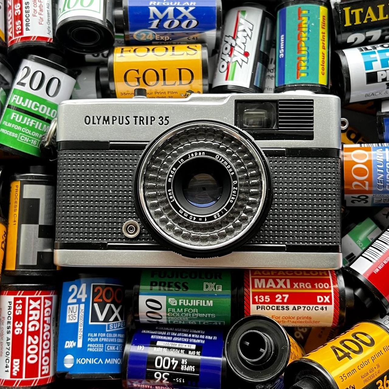 Point And Shoot Digital Cameras Olympus Trip 35 Vintage Film