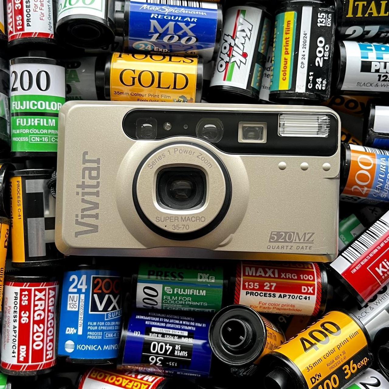 Vivitar 35mm Film Camera A compact and lightweight... Depop