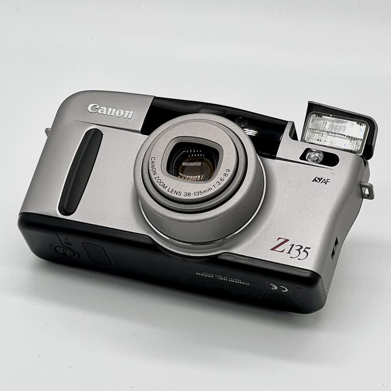 Canon Z135 35mm Film Camera This Canon Z135 has a... Depop