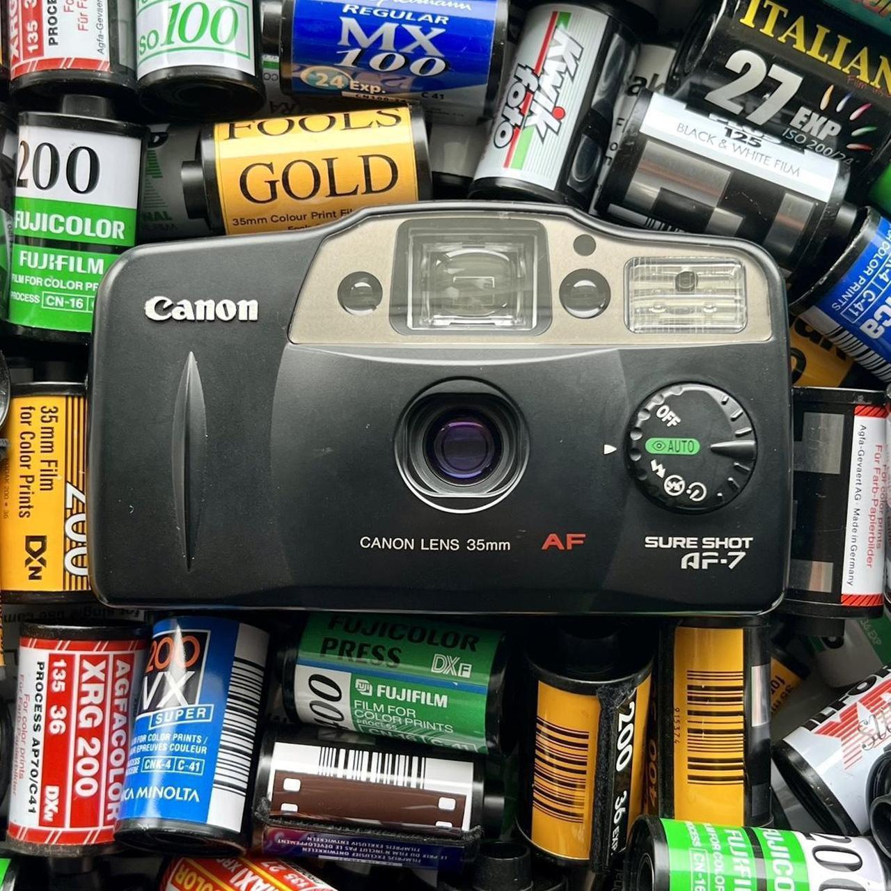 Canon Sure Shot AF7 35mm Film Camera The Canon... Depop